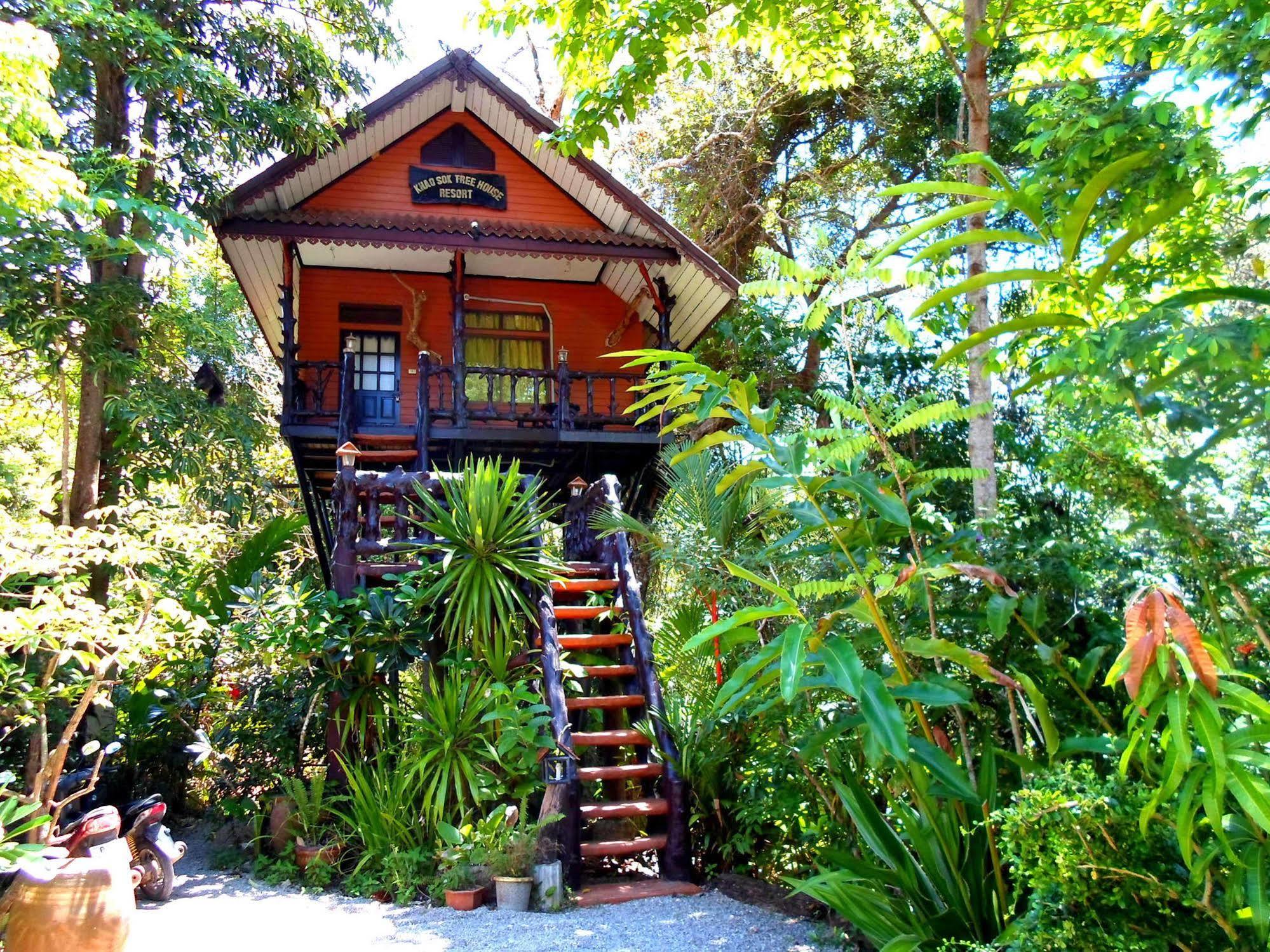 Khao Sok Tree House Resort Khao Sok National Park Esterno foto